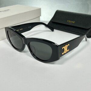 Women's Celine Triomphe Black Sunglasses
